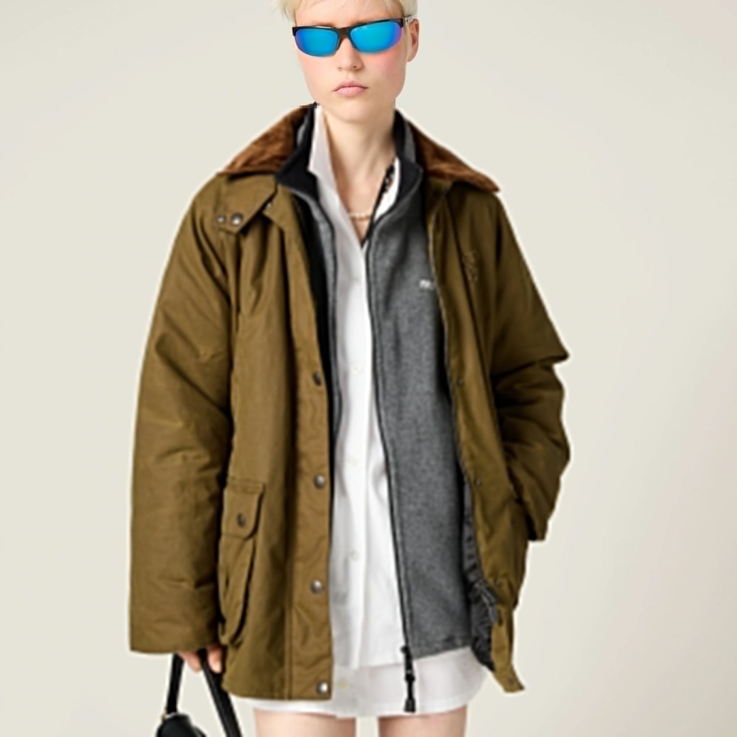 Fleece sweatshirt