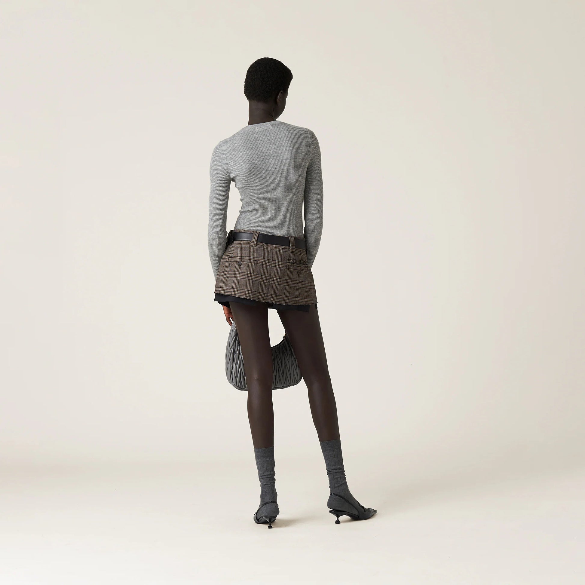 Cashmere and silk sweater