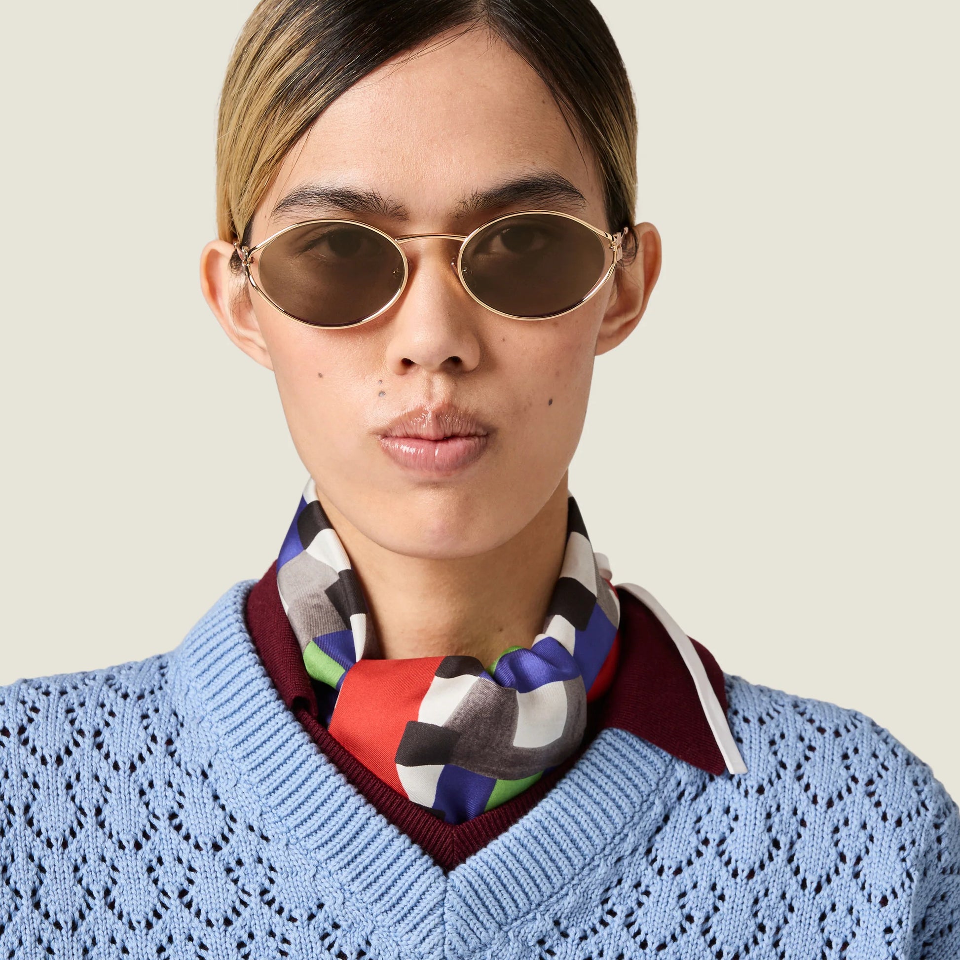 Miu Miu Logo sunglasses