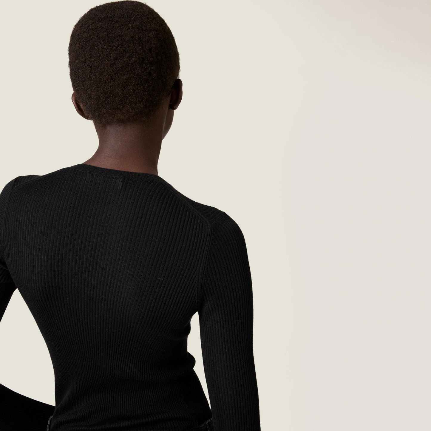 Cashmere and silk sweater