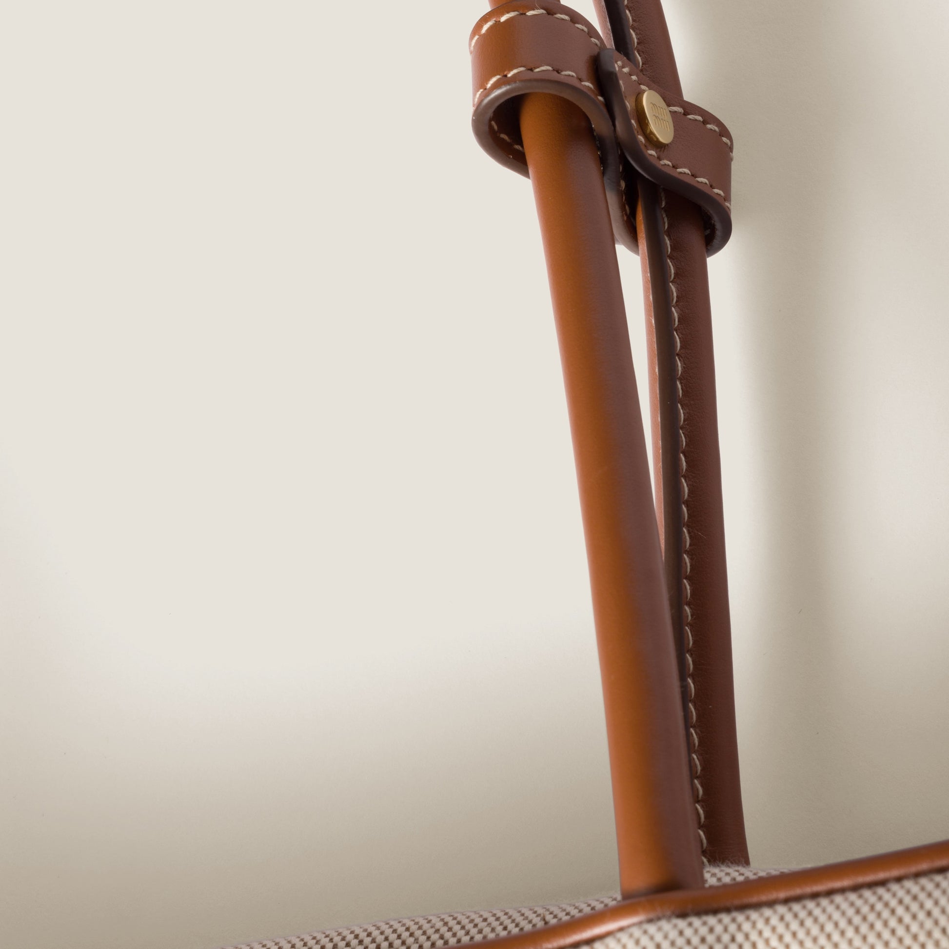 Beau canvas and leather bag