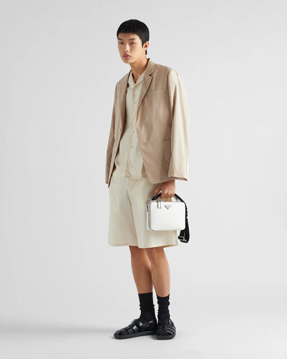 Prada Brique medium Saffiano leather bag