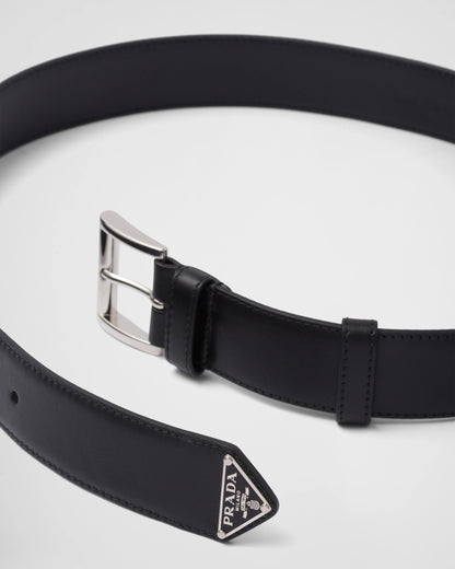 Leather belt