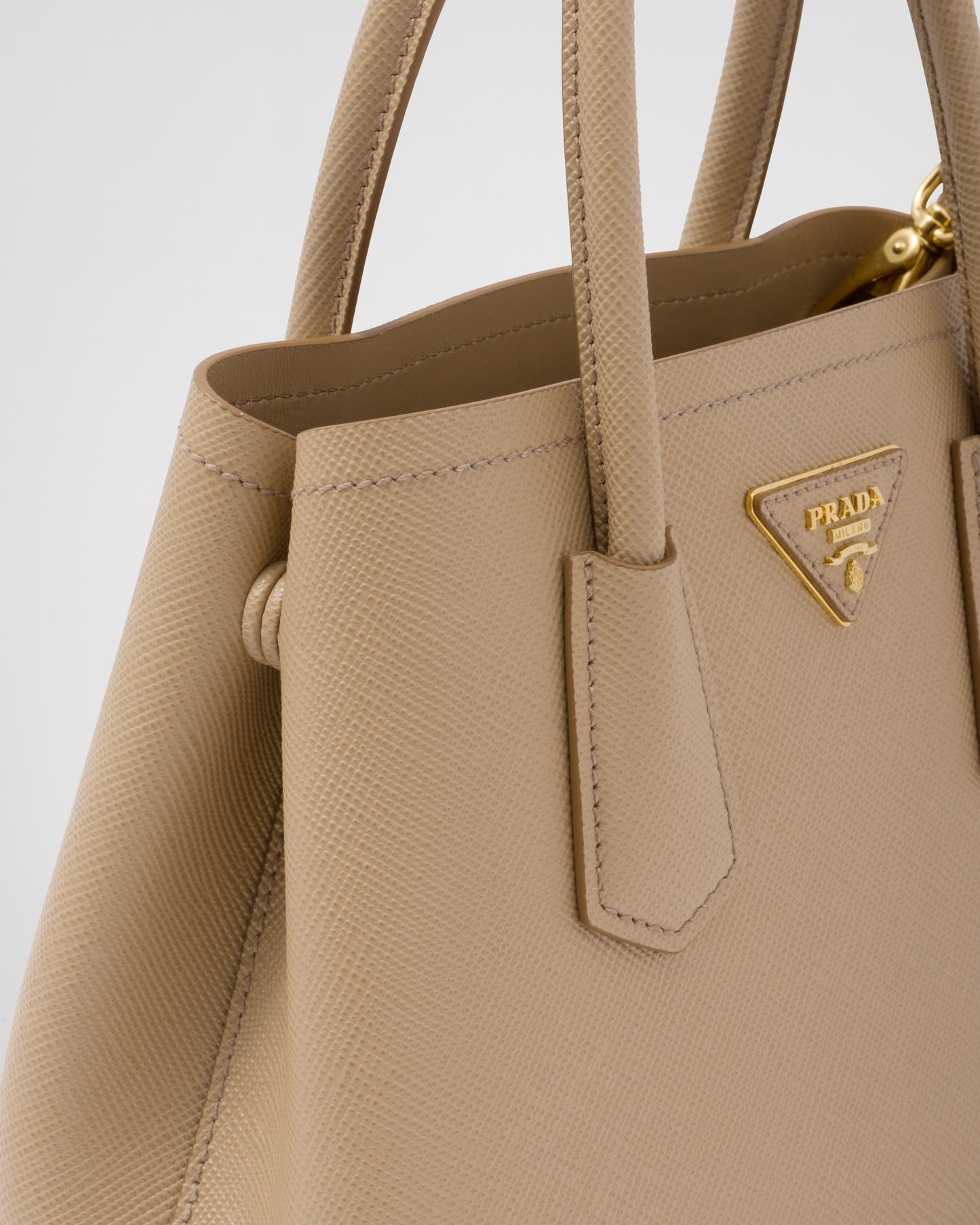 Prada Double small Saffiano leather bag