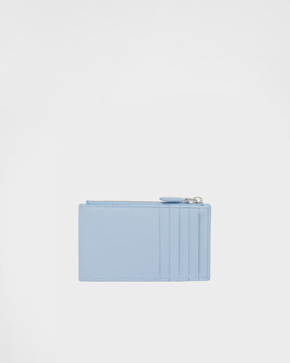 Saffiano leather card holder