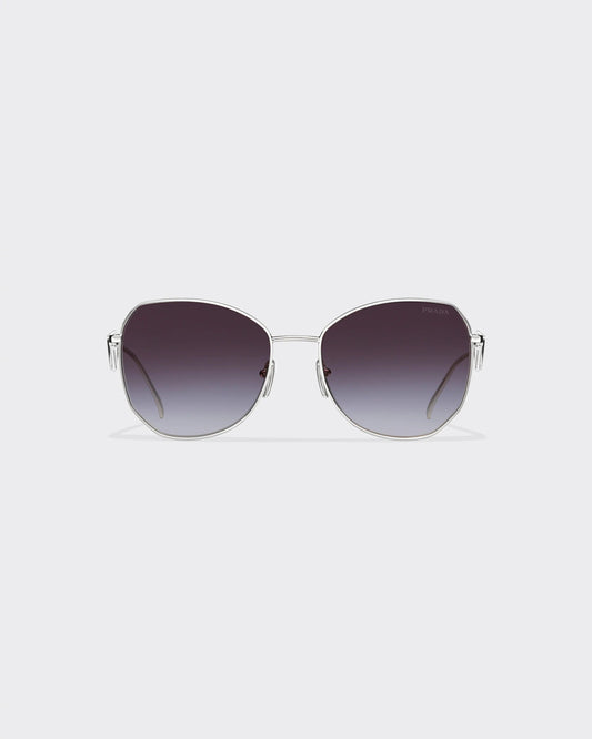 Sunglasses with triangle logo