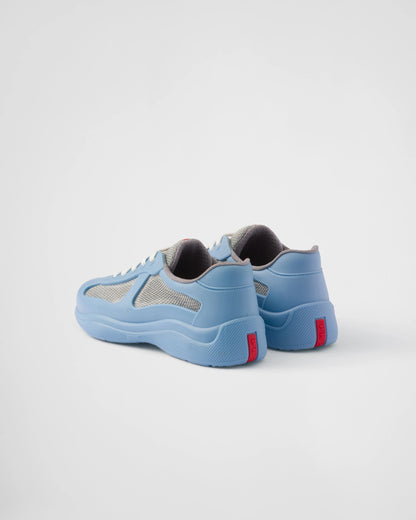 Prada America's Cup Soft rubber and bike fabric sneakers