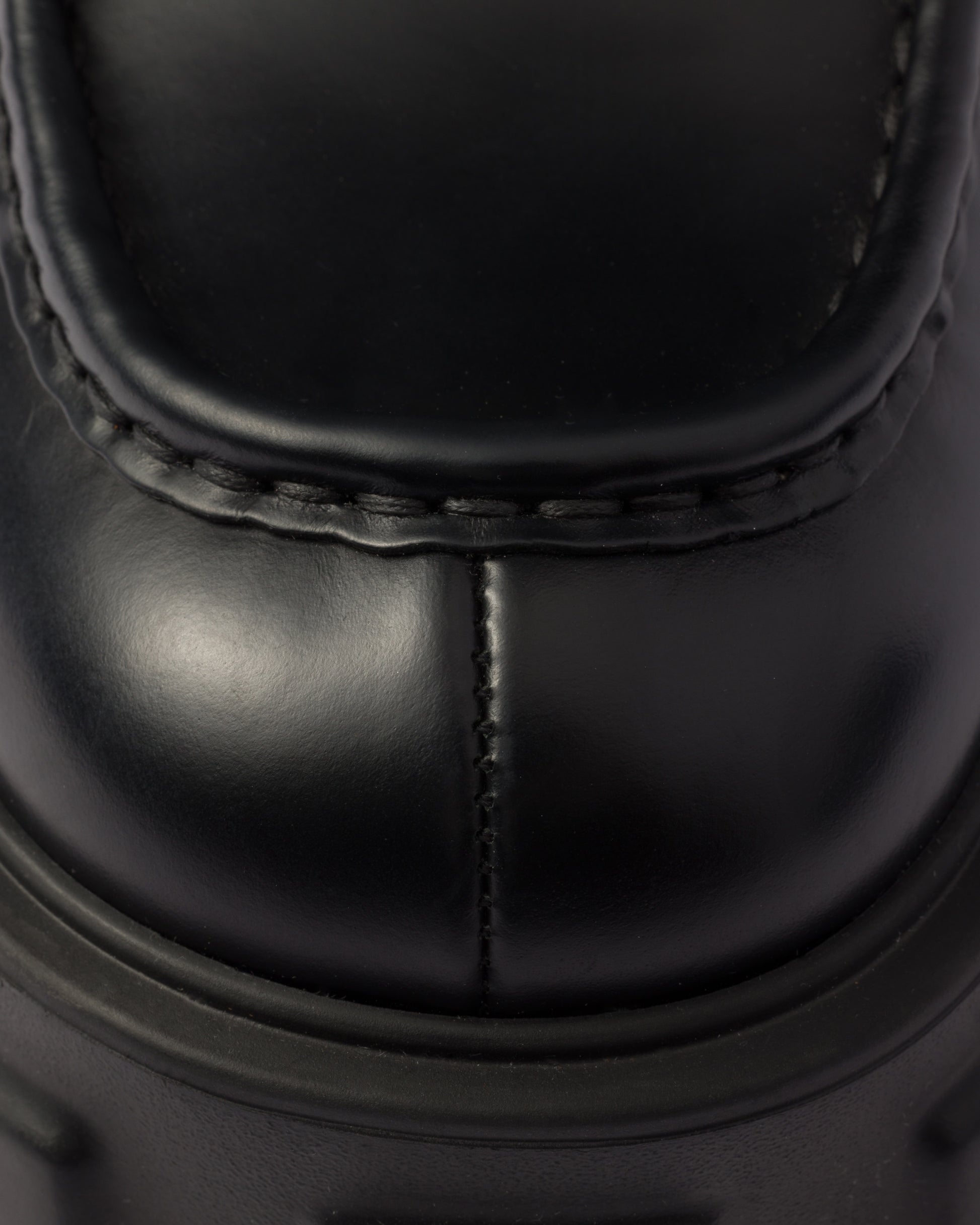Brushed leather Monolith loafers