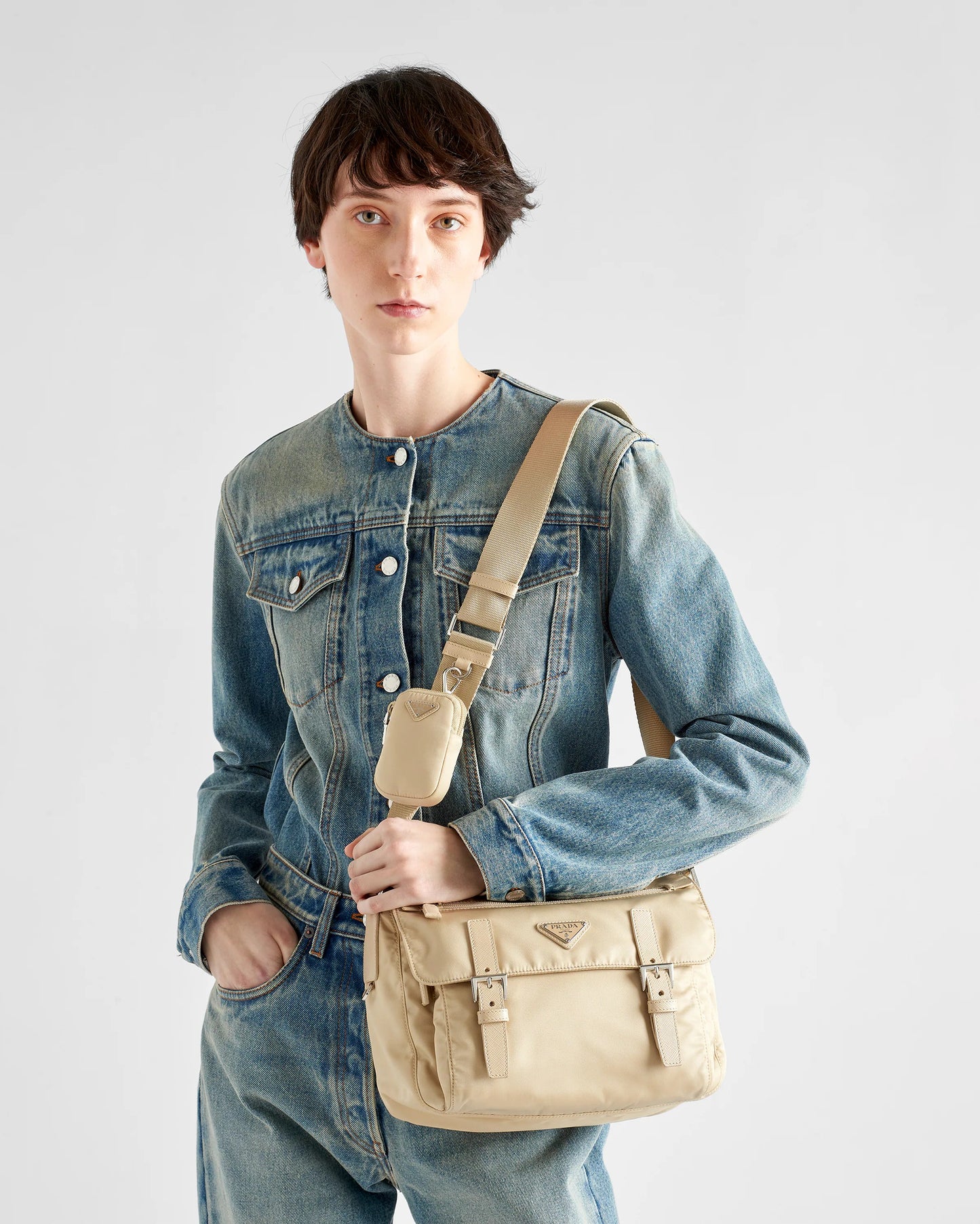 Re-Nylon shoulder bag