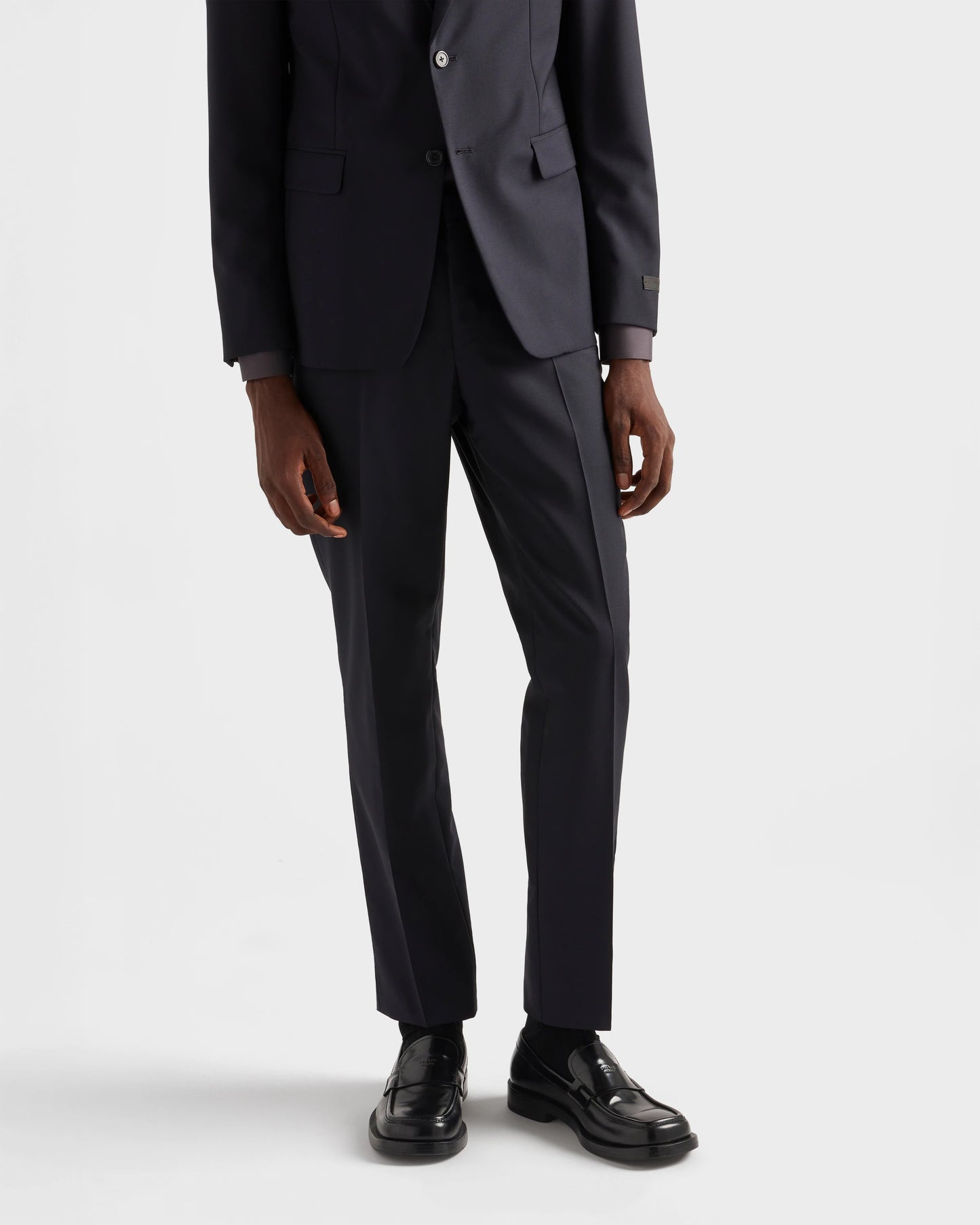 Single Breasted Wool And Mohair Suit