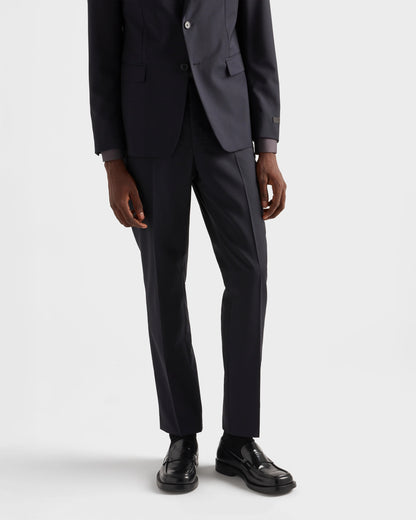 Single Breasted Wool And Mohair Suit