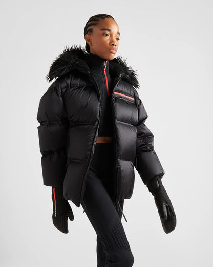 Technical Re-Nylon down jacket