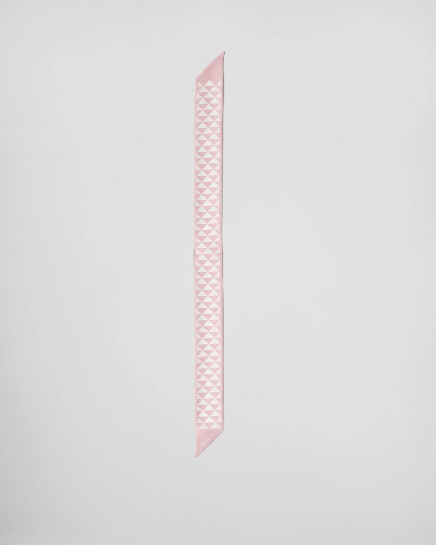 Printed silk tie