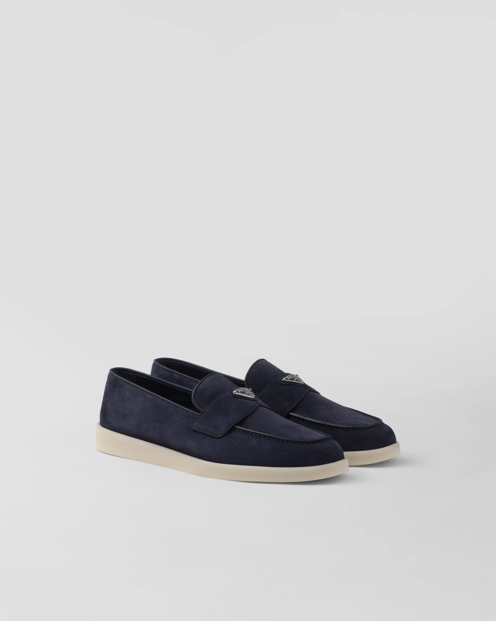 Suede loafers