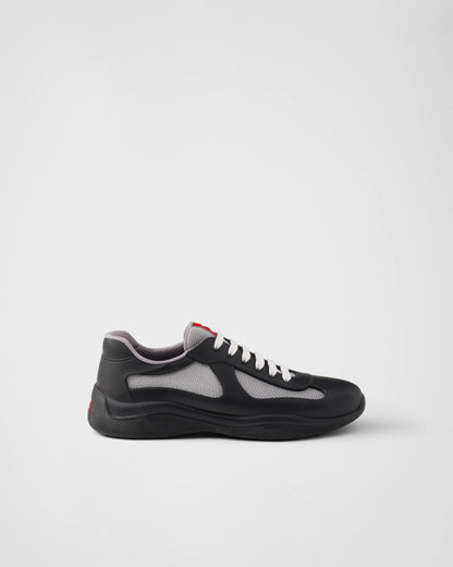 Prada America's Cup Soft rubber and bike fabric sneakers