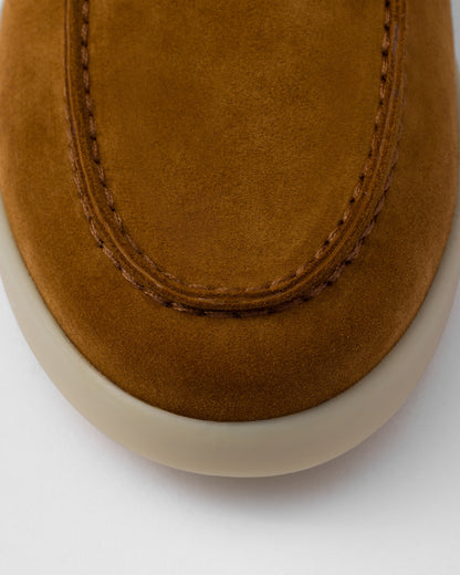Suede mules