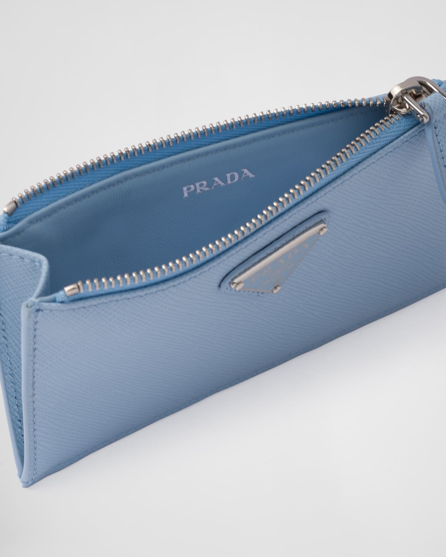 Saffiano leather card holder