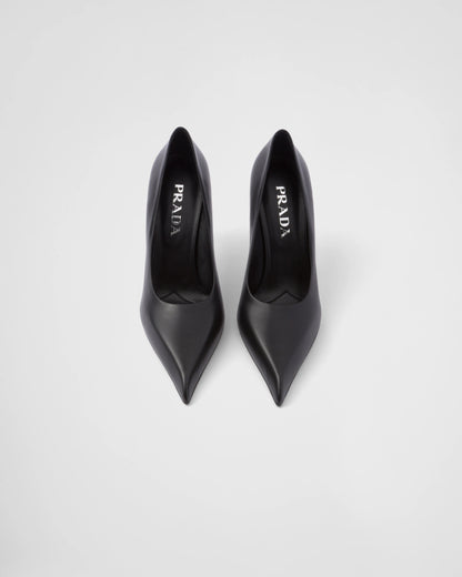Leather pumps