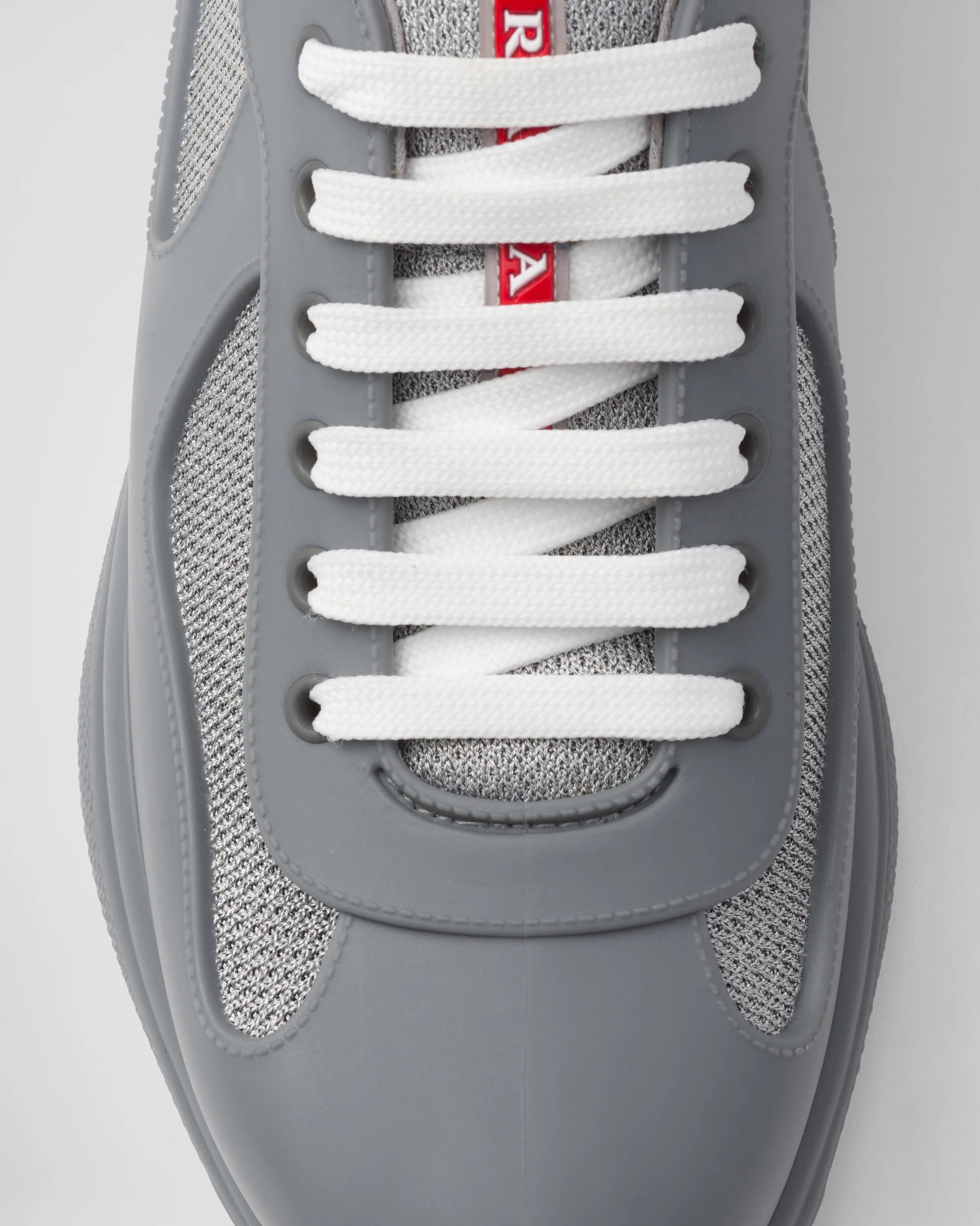 Prada America's Cup Soft rubber and bike fabric sneakers