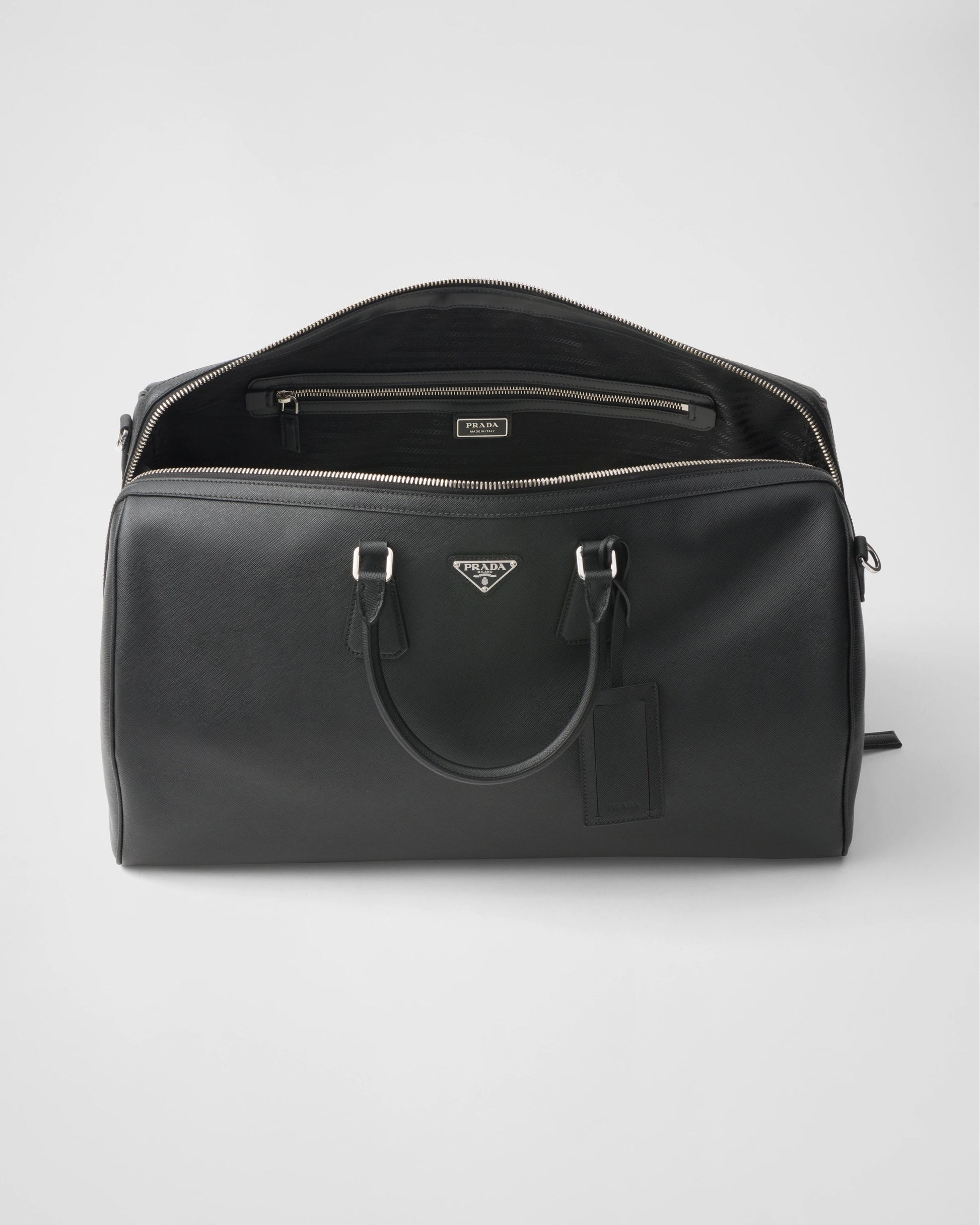 Saffiano Leather Travel Bag