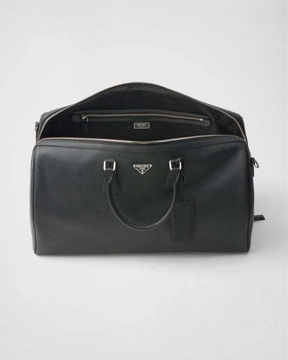 Saffiano Leather Travel Bag