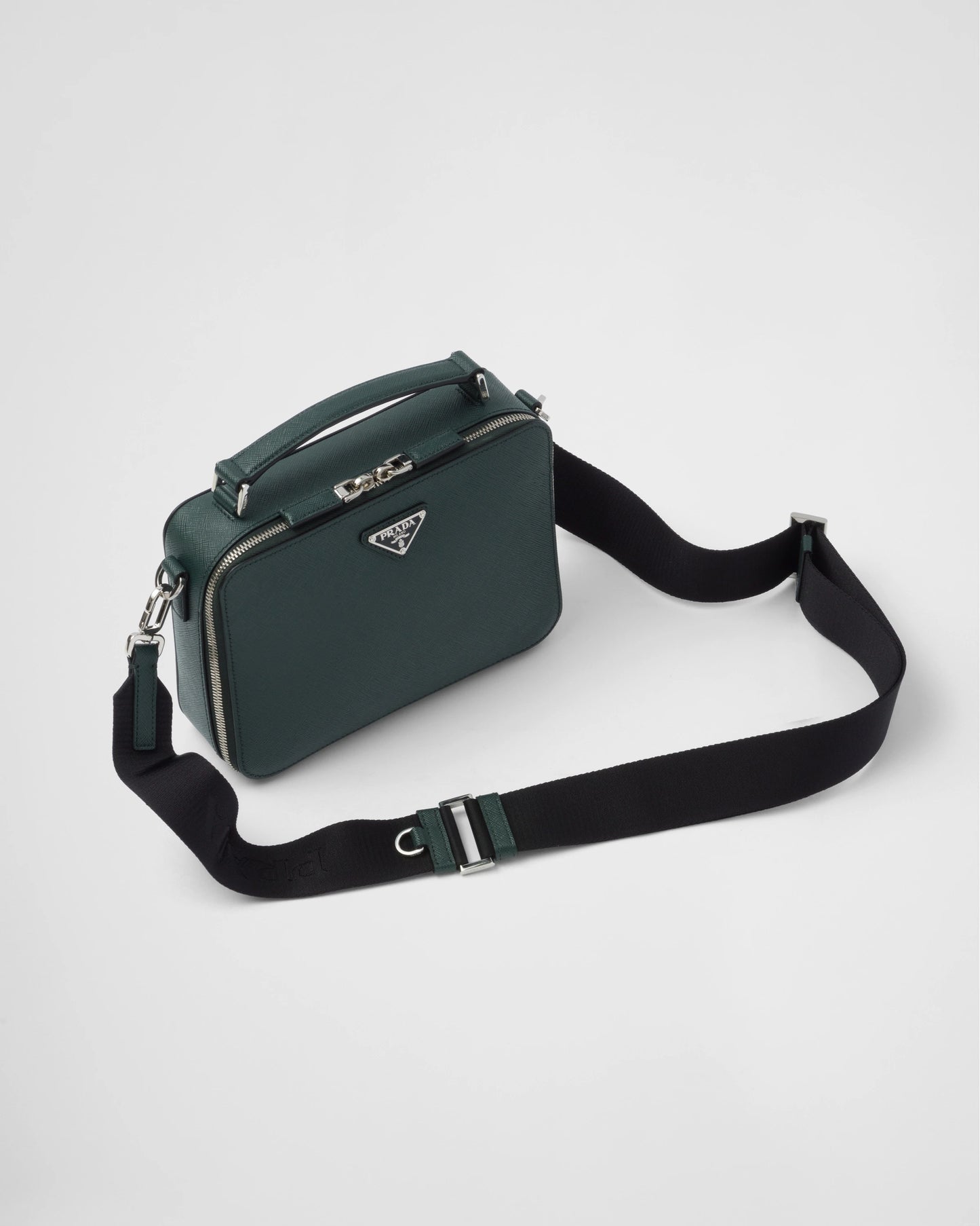Prada Brique medium Saffiano leather bag