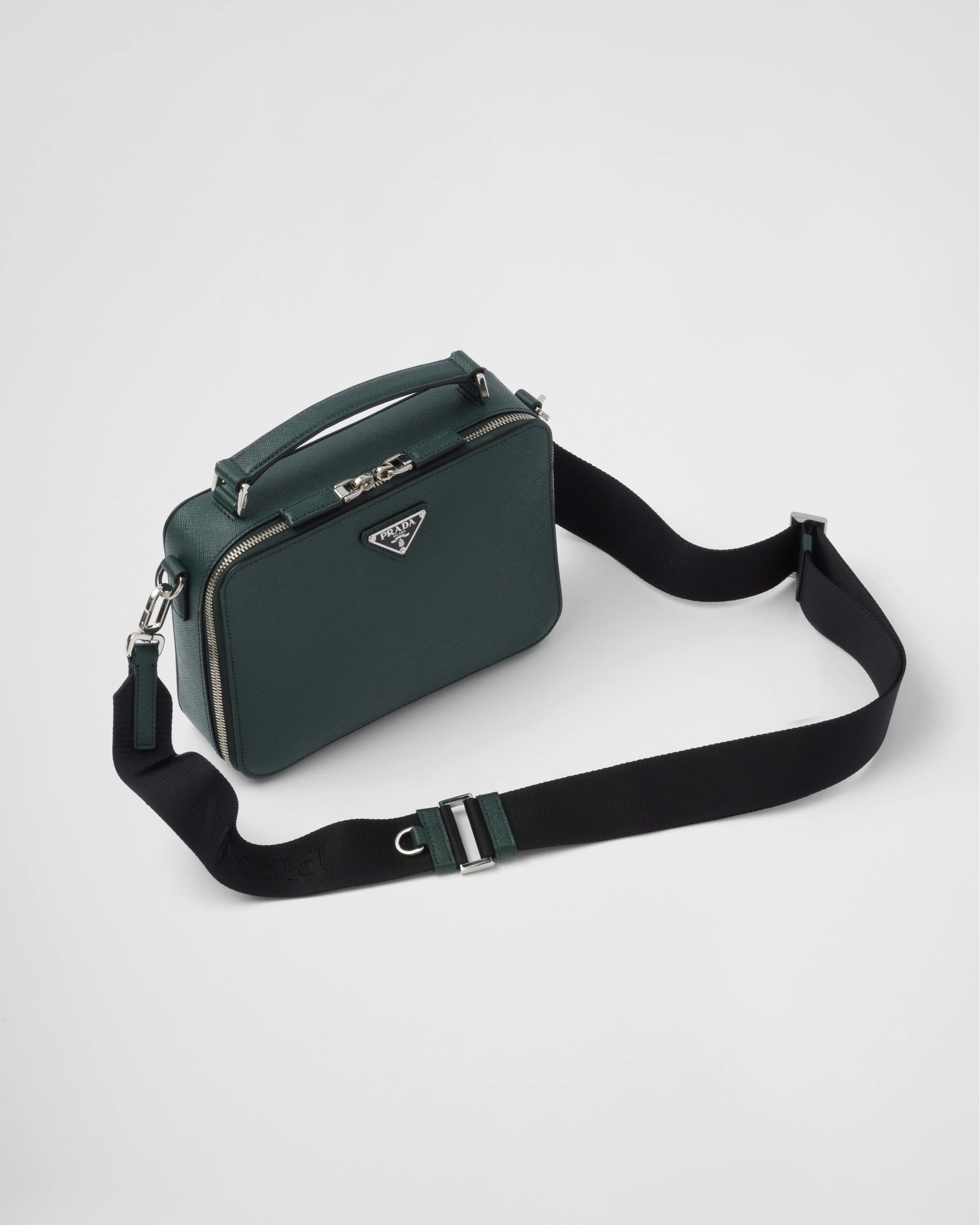 Prada Brique medium Saffiano leather bag