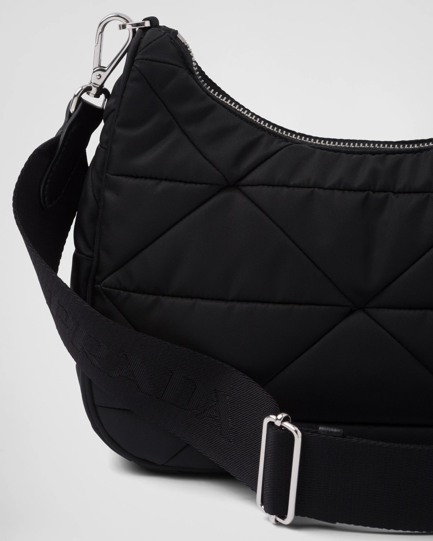 Padded Re-Nylon shoulder bag