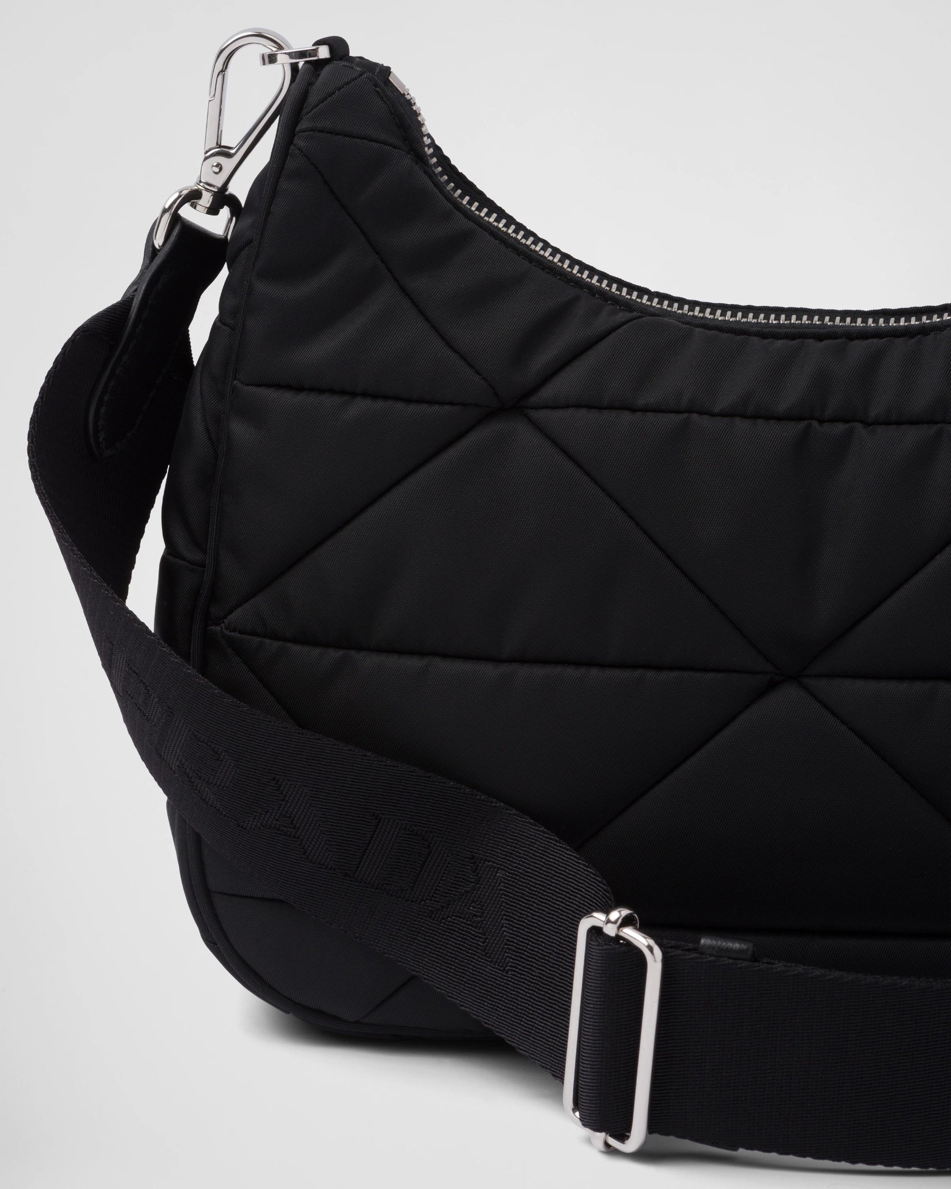 Padded Re-Nylon shoulder bag