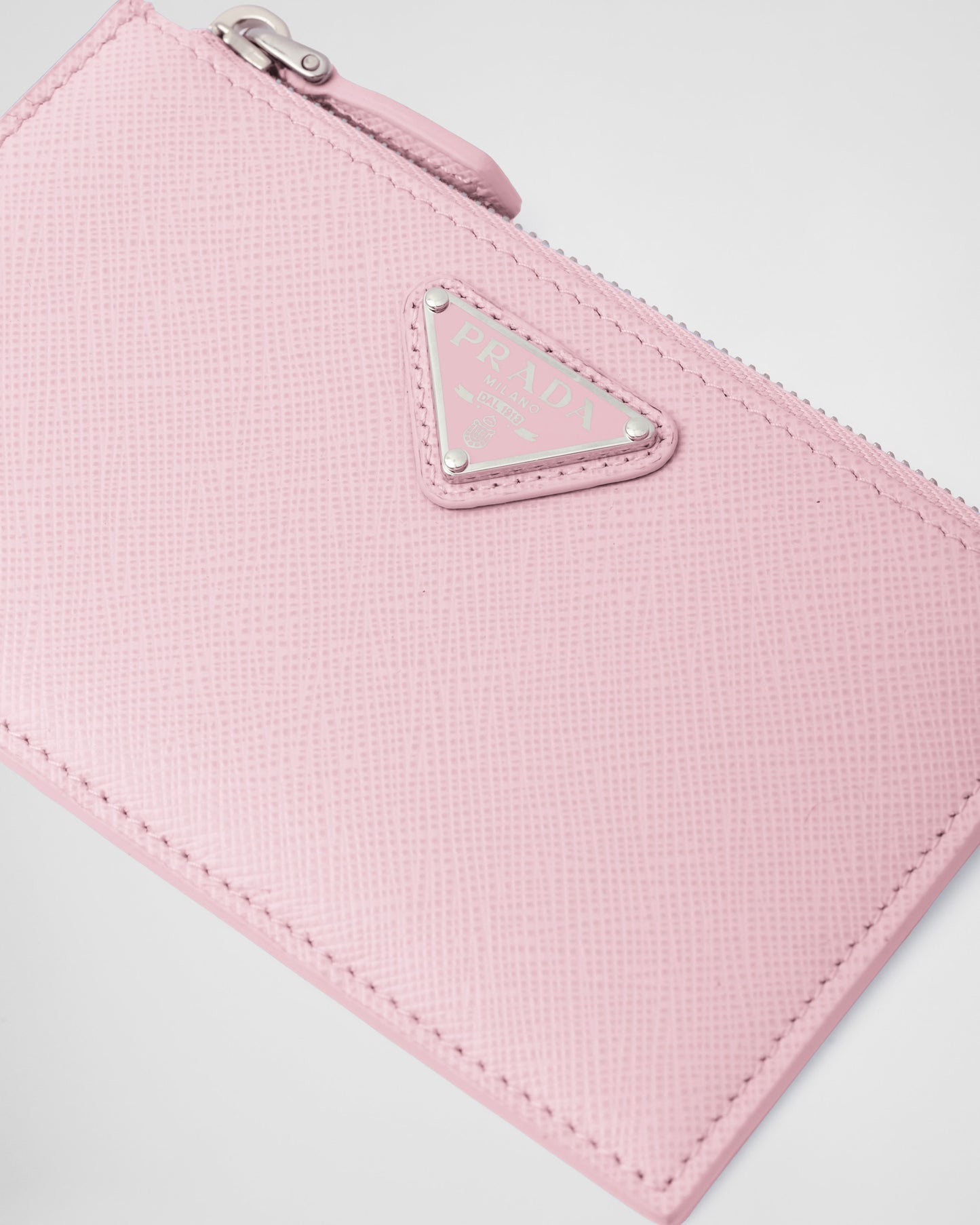 Saffiano leather card holder
