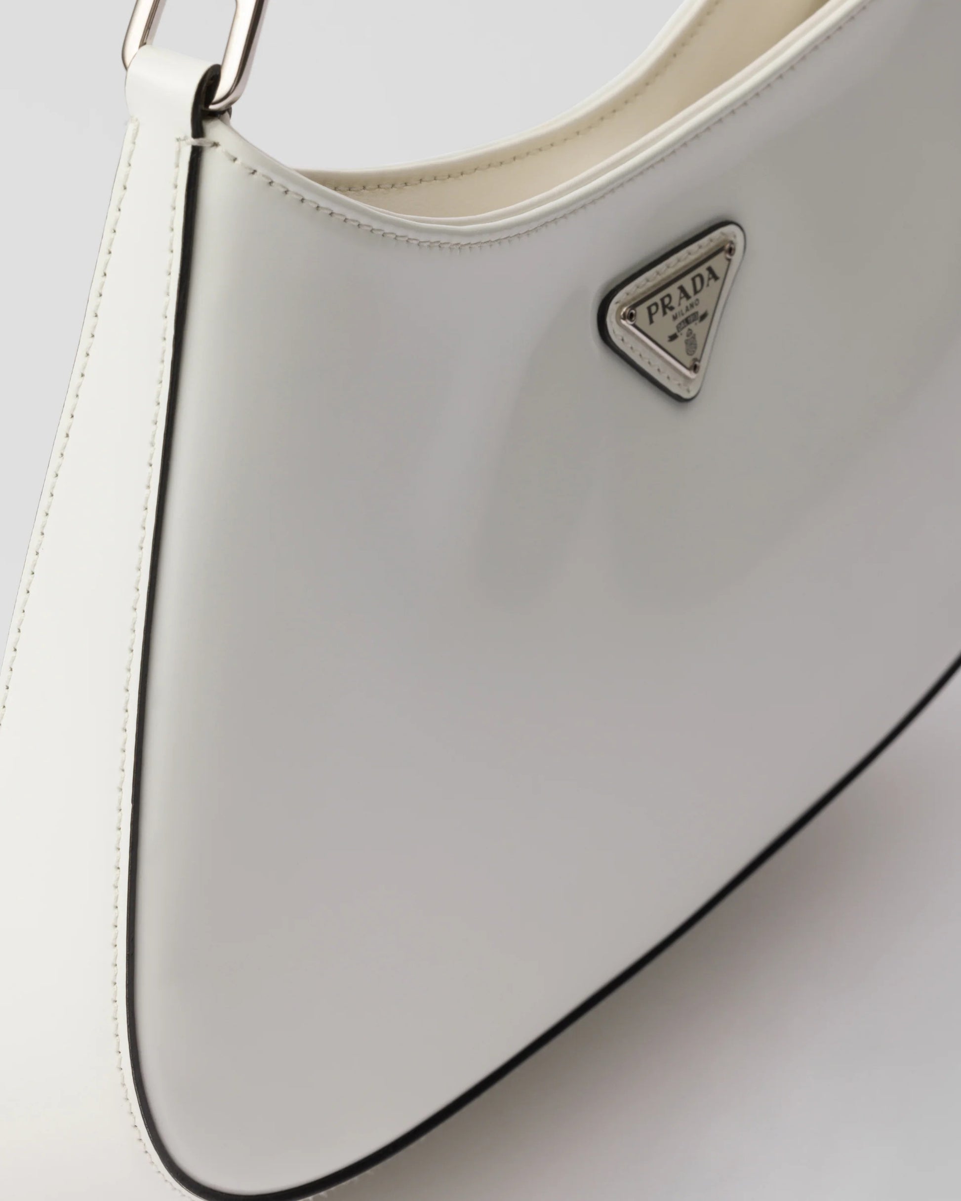 Prada Cleo brushed leather shoulder bag