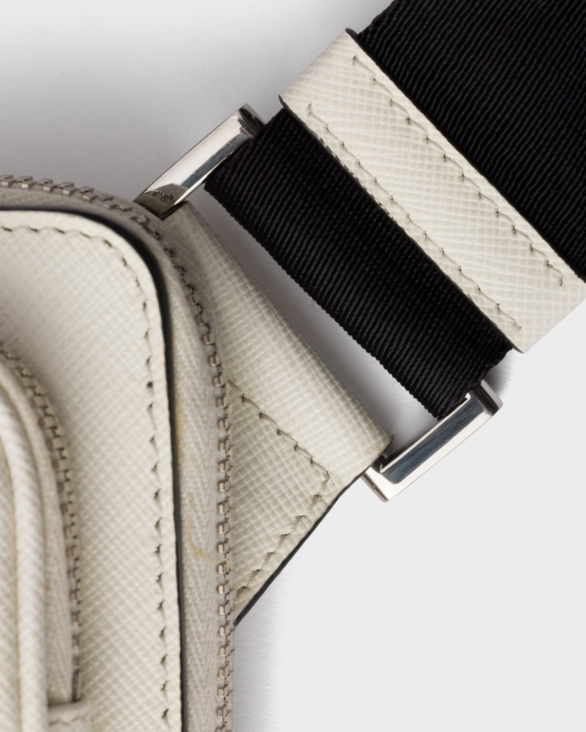 Saffiano leather belt bag