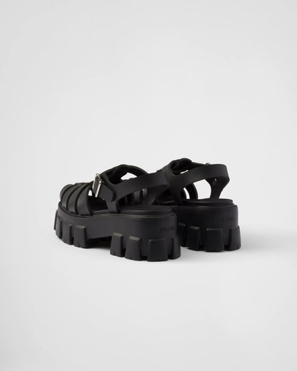Monolith foam rubber sandals