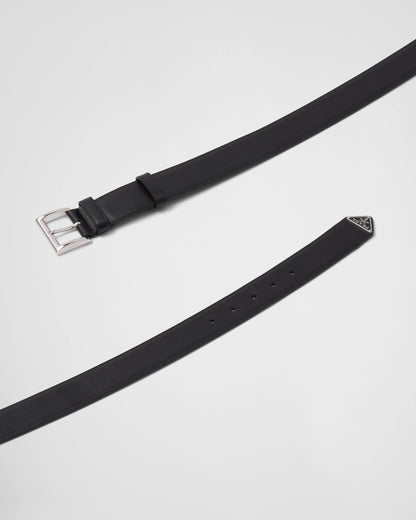 Leather belt