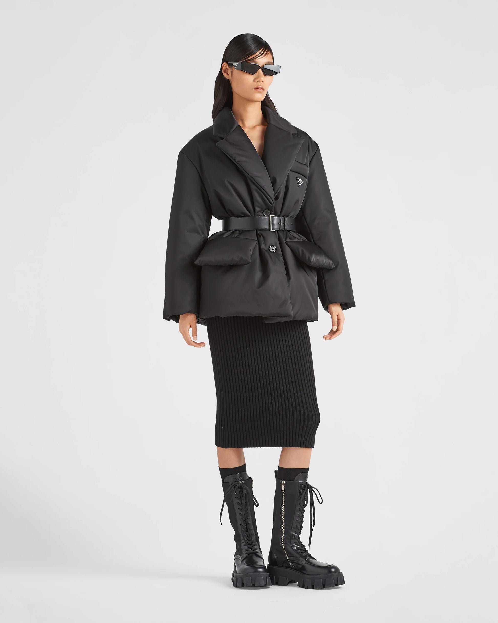 Re-Nylon down jacket