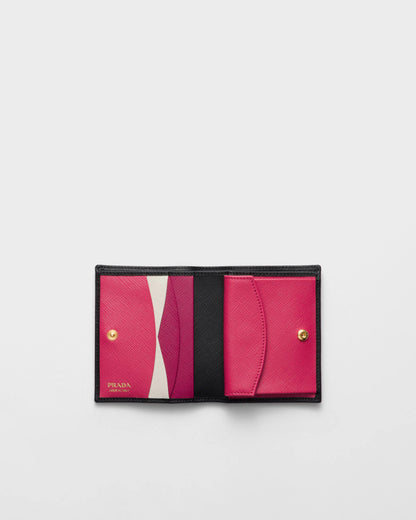 Small Saffiano Leather Wallet