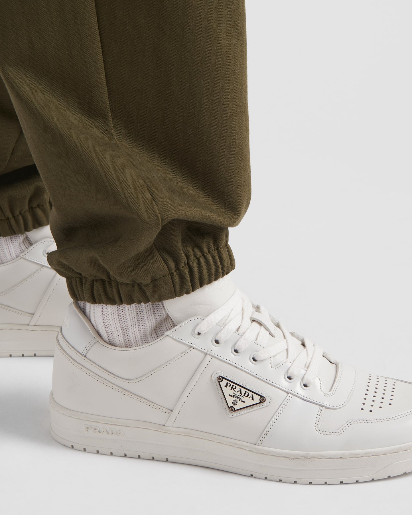 Downtown leather sneakers