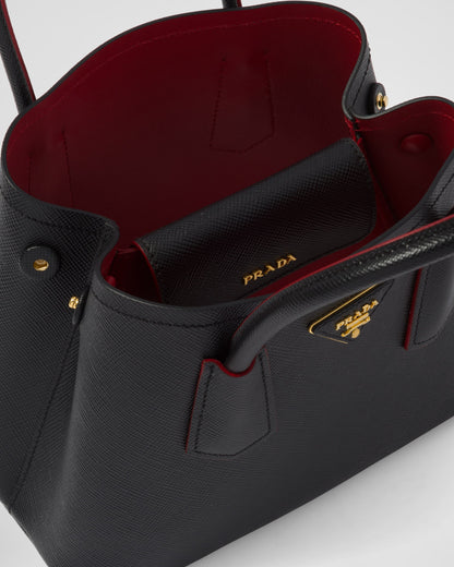 Prada Double small Saffiano leather bag