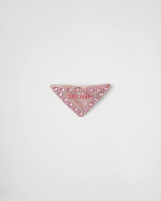 Plexiglass hair clip