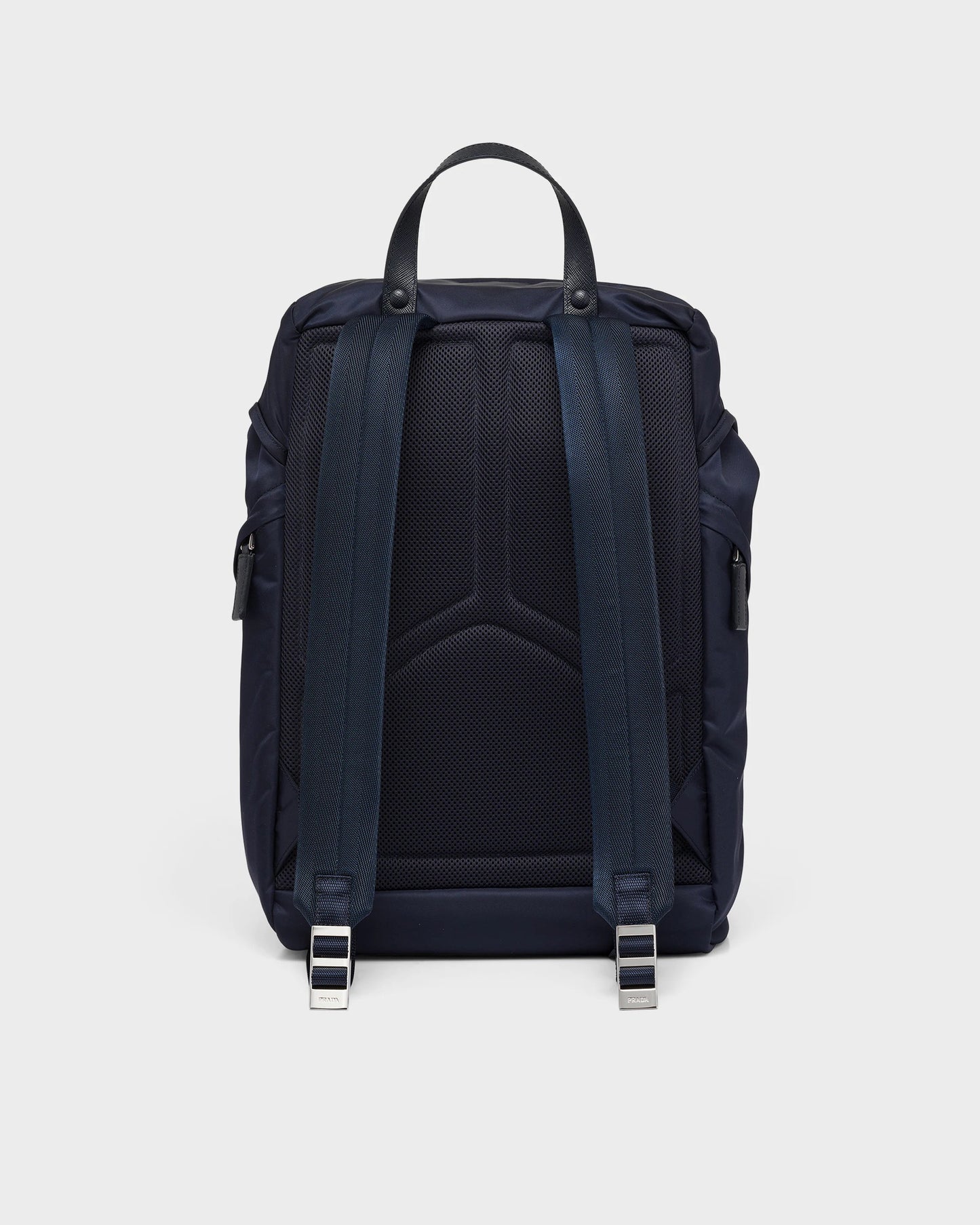 Re-Nylon and Saffiano leather backpack
