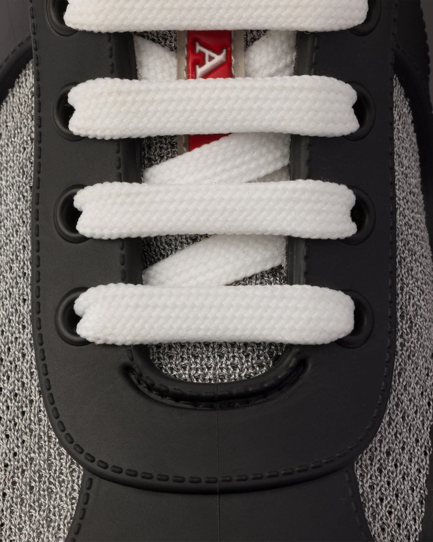 Prada America's Cup Soft rubber and bike fabric sneakers