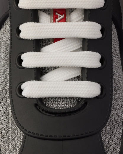 Prada America's Cup Soft rubber and bike fabric sneakers