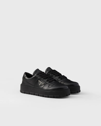 Leather sneakers