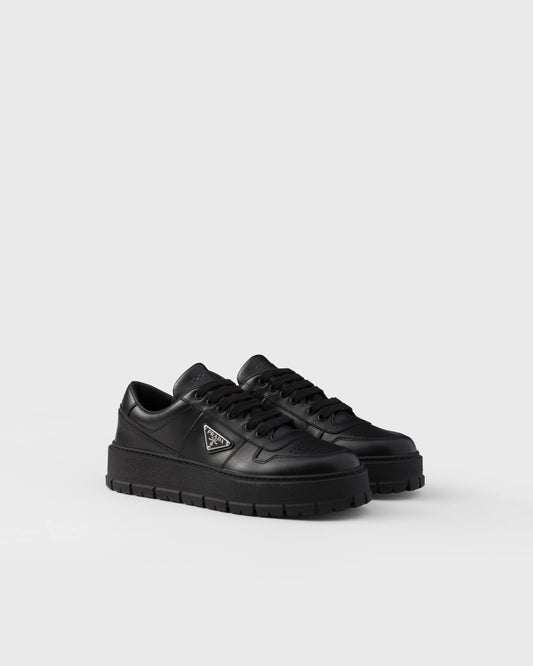 Leather sneakers