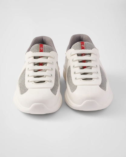 Prada America's Cup Soft rubber and bike fabric sneakers