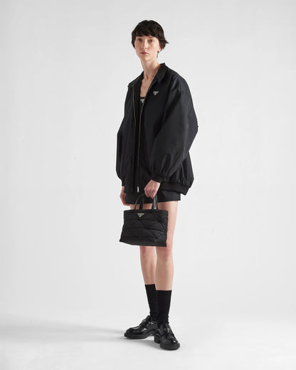 Padded Re-Nylon tote bag
