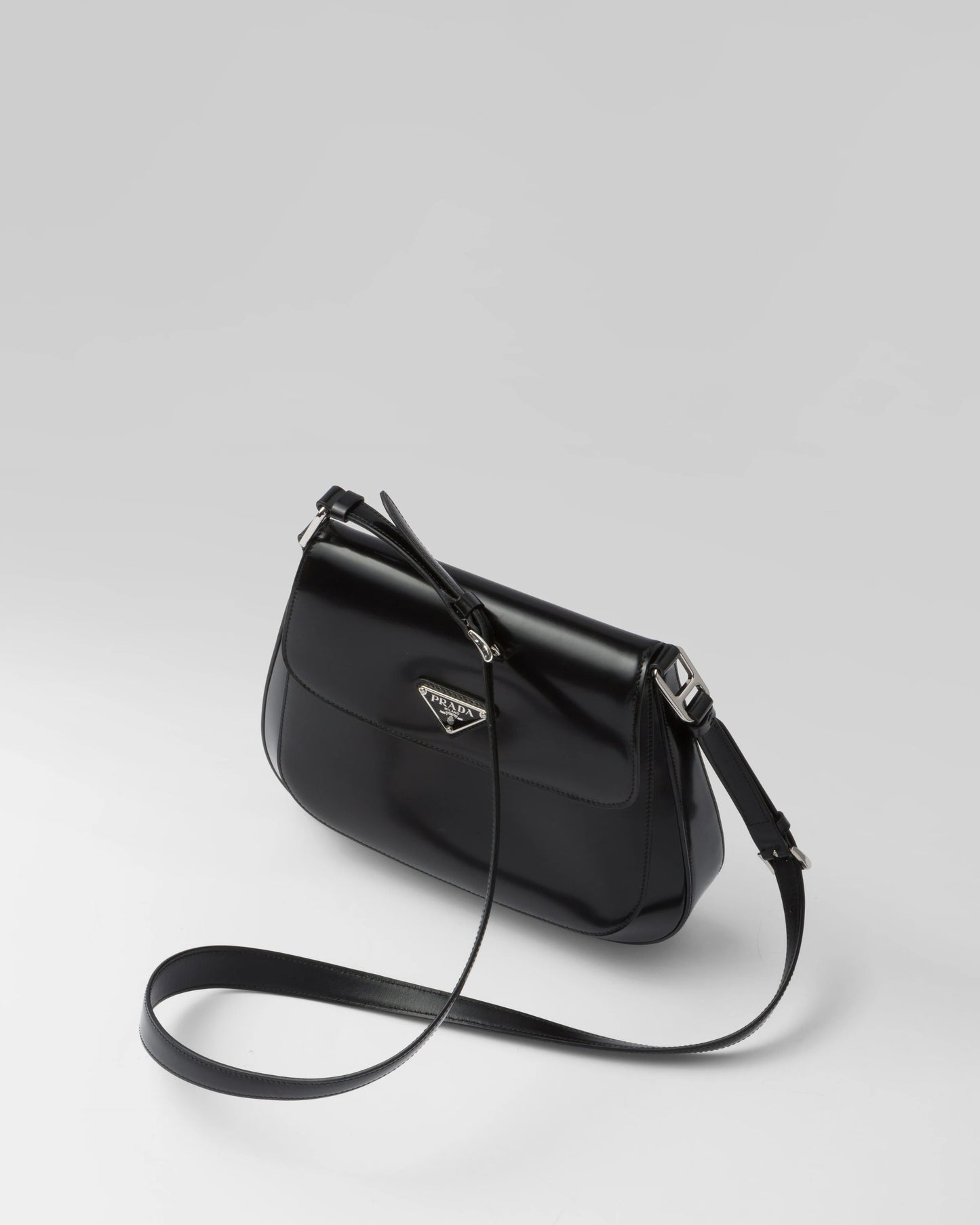 Prada Cleo medium brushed leather shoulder bag