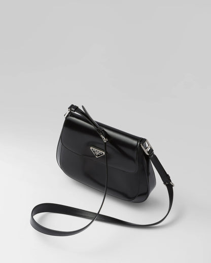 Prada Cleo medium brushed leather shoulder bag