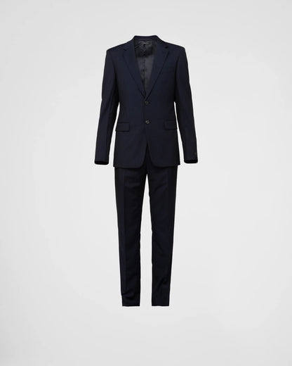 Single Breasted Wool And Mohair Suit