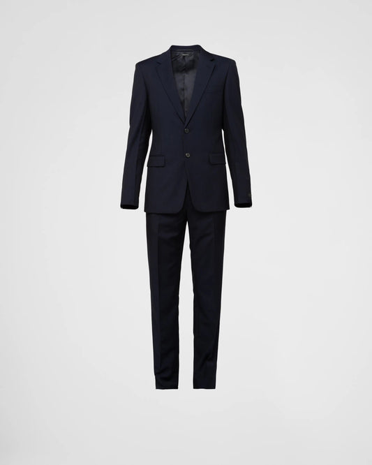 Single Breasted Wool And Mohair Suit